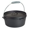 Merkloos Cast Iron 4 Liter Gietijzeren Braadpan -Buiten Kamperen cast iron 4liter gietijzeren braadpan ecommerce d2a4